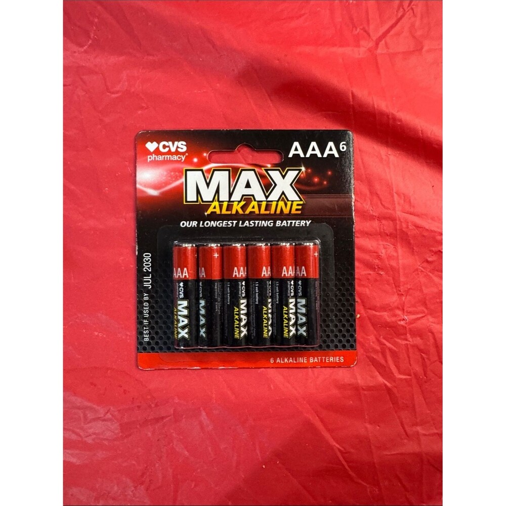 AAA Batteries (6-Pack) LOT OF 36